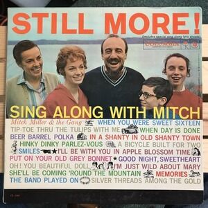 Still More Sing Along With Mitch Miller and The Gang Vinyl LP‎ Columbia CL 1283
